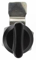 146-1811 RS PRO Cabinet Lock, 19.5mm Panel-to-Tongue, 16.2 x 14.2mm Cutout, Knob Unlock