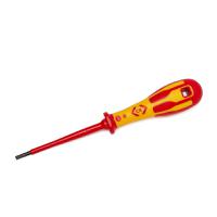 t49144-080 CK Slotted Parallel  Screwdriver, SLP 8 Tip, 175 mm Blade, VDE/1000V, 310 mm Overall