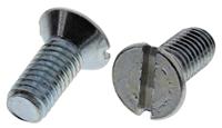 553-914 RS PRO Slot M5 Countersunk Steel Machine Screws DIN 963 x 12.0mm
