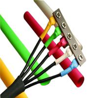 f22114-bk005 Alpha Wire Heat Shrink Tubing, Black 0.25in Sleeve Dia. x 100ft Length 2:1 Ratio, FIT Shrink Tubing Series