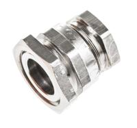 c0009102r SIB PE Boulay Series Metallic Brass Cable Gland, PG9 Thread, 6.5mm min., 8.5mm max., IP65