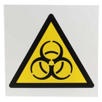 813-4577 RS PRO Biological Hazard Hazard Warning Sign