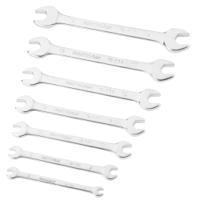 fmmt82901-0 Stanley FMMT82 Series 7-Piece Open Ended Spanner Set, 6x7 mm, 8x9 mm, 10x11 mm, 12x13 mm, 14x15 mm, 16x17 mm, 18x19 mm,