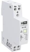 101-749 RS PRO Single Phase Industrial Surge Protector, 10kA, 1.3kV, DIN Rail Mount