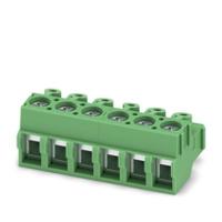 1934900 Phoenix Contact PCB Terminal Block, 6-Contact, 5mm Pitch, Push-In, 1-Row, Socket Termination