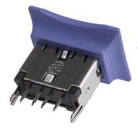 1775690-2 TE Connectivity Straight, Through Hole, Socket- Single Port Type A 2.0 USB Connector