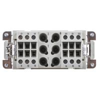 09380182601 HARTING Heavy Duty Power Connector Insert, 10A, Male, Han K Series, 19 Contacts