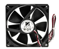 fd2490-a1151e2al ARX CeraDyna Series Axial Fan, 24 V dc, DC Operation, 108.2m³/h, 4.32W, 180mA Max, 92 x 92 x 25mm