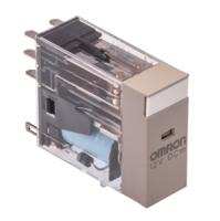 g2r-2-sd-dc12s Omron Non-Latching Relay, 12V dc Coil, 5A Switching Current, DPDT