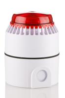 640024full-0078x Eaton Red Sounder Beacon, 18 → 28 V dc, IP57, IP65, Wall Mount, 101dB at 1 Metre