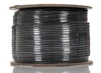 236-9263 RS PRO Multi-Core Industrial Cable, 4 Cores, 0.22 mm², Screened, 25 m, Black Polyvinyl Chloride Sheath