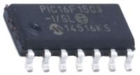 pic16f1503-isl Microchip PIC16F1503-I/SL, 8 bit PIC, PIC16F1503 Microcontroller, 20 MHz, 3.5kB FLASH, 14-Pin SOIC