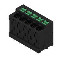 2913740000 Weidmüller OMNIMATE4.0 Series PCB Terminal, 5-Contact, 5mm Pitch, PCB Mount, 1-Row, Snap In Termination