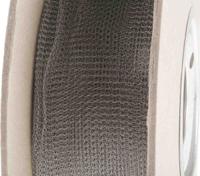 239-078 RS PRO Braided Monel Silver Cable Sleeve, 50.8mm Diameter, 15.24m Length