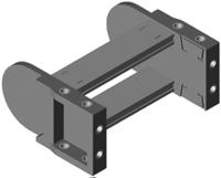 e432012112 Igus Polymer Metal Cable Trunking Accessory, E4.32, e-chain