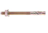 264-6412 RS PRO Carbon Steel Through Bolt M10 x 120mm, 10mm Fixing Hole