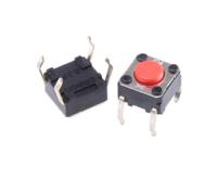 b3f-1006 Omron Plunger Tactile Switch, SPST 50 mA @ 24 V dc 0.9mm Through Hole