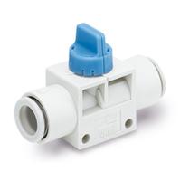 vhk3a-06f-06frl SMC Manual Control Liquid Flow Pneumatic Manual Control Valve VHK Series Series, One-Touch Fitting 6 mm, 6mm, III B