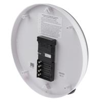 811-1824 RS PRO White Radio Controlled Analog Wall Clock, 300mm Diameter