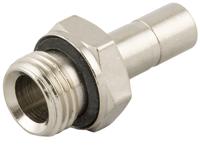 176-1309 RS PRO Push-in Fitting, M5 Male to Push In 6 mm, Threaded-to-Tube Connection Style