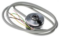 bhk-1624k500-b6-5 Baumer BHK Series Optical Incremental Encoder, 500 ppr, HTL/Push Pull Signal, Hollow Type, 6mm Shaft