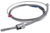150-026 RS PRO Type J Adjustable Bayonet Thermocouple 2m Length, 6mm Diameter, -60°C → +350°C