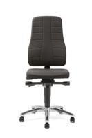 c40bl-esd Treston Black Fabric Desk Chair, 120kg Weight Capacity