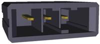 2-178313-5 TE Connectivity Dynamic 3000 Series Straight Through Hole PCB Header, 3 Contact(s), 3.81 mm Pitch, 1 Row, Shrouded