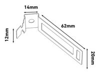 182-3863 RS PRO, Conduit Fitting, Galvanised Steel, Black