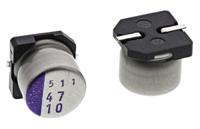 10svp47m Panasonic 47μF Surface Mount Polymer Capacitor, 10V dc