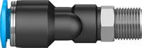 qsy-18-6 Festo QSY Series Y Fitting, Push In 6 mm to Push In 6 mm, Threaded-to-Tube Connection Style, 153139