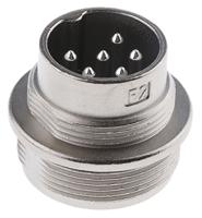 c091-31w006-1002 Amphenol C 091 D Series, 6 Pole Din Plug Plug, 5A, 300 V ac/dc IP67
