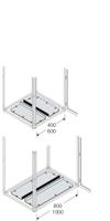1stq007716a0000 ABB Steel Clamp for Use with Main Distribution Boards, 950 x 190 x 15mm