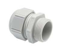 53111530 Lapp SKINTOP Series Light Grey Polyamide Cable Gland, M25 Thread, 30mm min., 33.6mm max., IP69