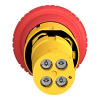 xb7ns8442 Schneider Electric Harmony XB7 Series Twist Release Emergency Stop Push Button, Panel Mount, 22mm Cutout, 1 NC, IP20,