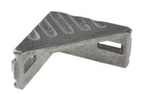 3842529386 Bosch Rexroth M8 Angle Bracket, Connecting Component, Strut Profile 40 mm, Groove Size 10mm