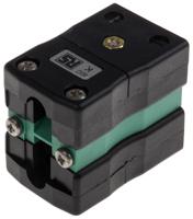 236-4075 RS PRO Standard Duplex Thermocouple Socket Connector for Use with Type K Thermocouple, 6mm Probe, IEC, RoHS Compliant