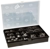 jpck110ss Jubilee 110 Piece Stainless Steel P-Clip Kit, 4.5 → 6mm and 34.5 → 37mm Inside Diameter