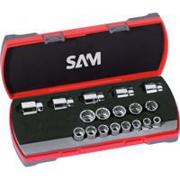 75-sp18a SAM 1/2 in, 3/4 in, 3/8 in, 5/8 in, 7/8 in, 7/16 in, 9/16 in, 11/16 in, 13/16 in, 15/16 in, 19/32 in, 21/32 in, 25/32