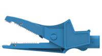 5004lm-iec-bl Electro PJP Alligator Clip, Nickel-Plated Steel Contact, 20A, Blue