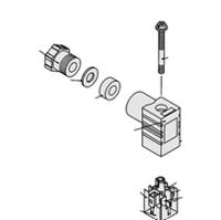 sy100-61-1 SMC SY100 DIN Connector, SY100-61-1