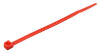 224-3193 RS PRO Cable Tie, 200mm x 4.6 mm, Red Nylon, Pk-100