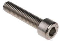 187-1516 RS PRO Stainless Steel Hex Socket Cap Screw, DIN 912, M8 x 35mm