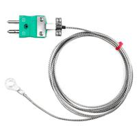 268-4579 RS PRO Type K Washer Thermocouple 2m Length, 4mm Diameter → +350°C
