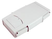 chh666bgy CAMDENBOSS 66 Series Grey ABS Handheld Enclosure, Integral Battery Compartment, IP65, 200 x 120 x 35mm