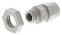 z6121200r SIB WADI-TEC Series Grey PA 6 Cable Gland, M12 Thread, 3mm min., 6mm max., IP68