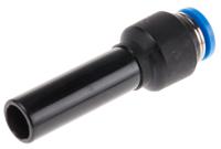 qs-8h-4 Festo QS Series Reducer Nipple, Push In 8 mm to Push In 4 mm, Tube-to-Tube Connection Style, 130622
