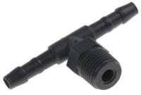 419-7322 RS PRO Hose Connector, Tee Hose Tail Adaptor, R 1/8in 4mm ID