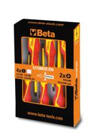 1273mqfd6 BETA Slotted Insulated Screwdriver Set, 6-Piece