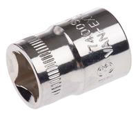 7400sm-13 Bahco 3/8 in Drive 13mm Standard Socket, 6 point, 25.5 mm Overall Length